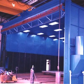 Grit Blasting Chamber